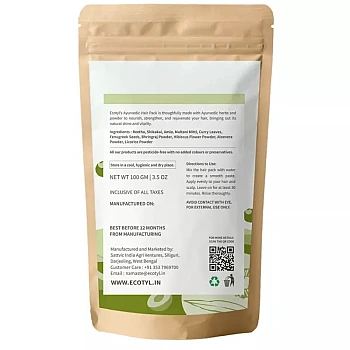 Ecotyl Hair Pack (100g)