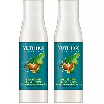 Yuthika Developer For Hair Color 40 Volume 12% (250ml, Pack of 2)