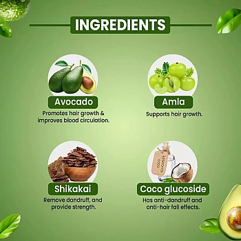 Sheopals Avocado Shampoo (200ml)