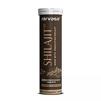 Nirvasa Shilajit Plus Effervescent Tablets (15tab)