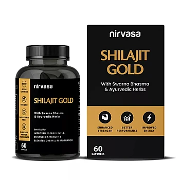 Nirvasa Shilajit Gold Capsule (60cap)