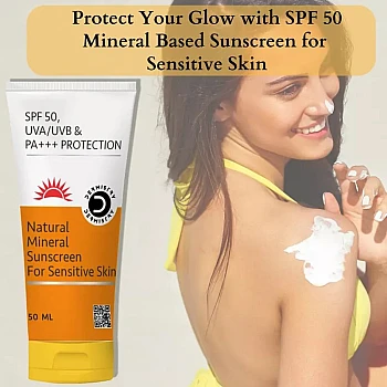 Dermistry 1Spf 50 Hydra Nourishing Sunscreen + Spf 50 Natural Mineral Sunscreen (50ml + 50ml) (1Pack)