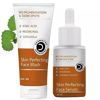 Dermistry Skin Perfecting Face Wash + Skin Perfecting Face Serum (100ml + 30ml) (1Pack)