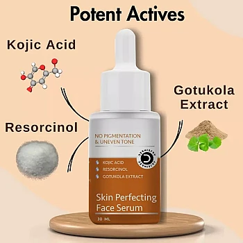 Dermistry Skin Perfecting Face Wash + Skin Perfecting Face Serum (100ml + 30ml) (1Pack)