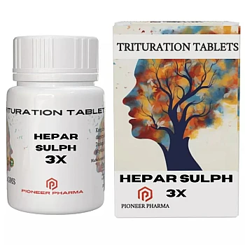 Pioneer Hepar Sulph 3X (25g)