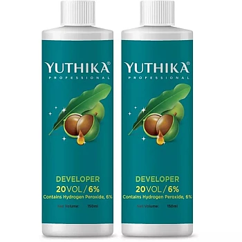 Yuthika Developer For Hair Color 20 Volume 6% (150ml, Pack of 2)