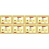 Khadi Care Herbal Saffron Soap (125g, Pack of 8)