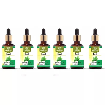 Khadi Care Basil Essential Oil (15ml, Pack of 6)