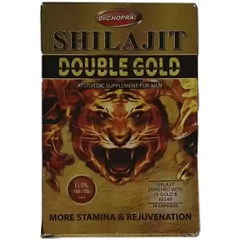Dr Chopra Shilajit Double Gold Capsule For Men (10cap)