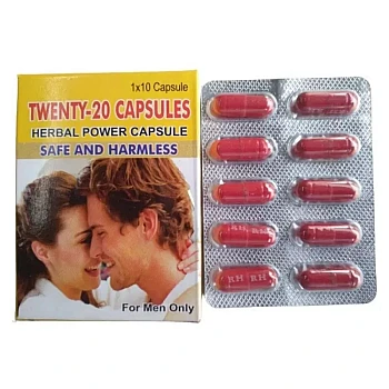 Rana Herbals Twenty 20 Herbal Power Capsule For Men (10cap)