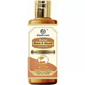 Khadi Care Herbal Honey & Almond Hair Conditioner (210ml)