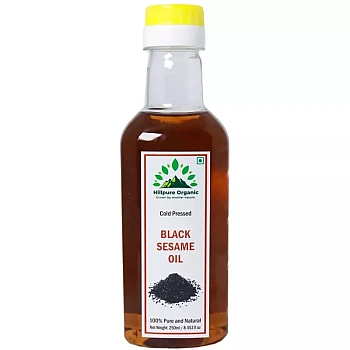 Hillpure Organic Black Sesame Oil (250ml)