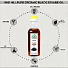Hillpure Organic Black Sesame Oil (250ml)