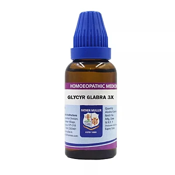 Fr Muller Glycyrrhiza Glabra 3X (30ml)