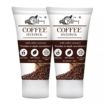 Riffway Coffee Face Pack (200ml, Pack of 2)