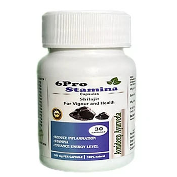 Avni Deep Ayurveda 6 Pro Stamina Capsules (30cap)
