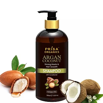 Prisa Organics Argan Coconut Shampoo (300ml)