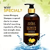 Prisa Organics Lemon Bhringraj Anti Dandruff Shampoo (300ml)