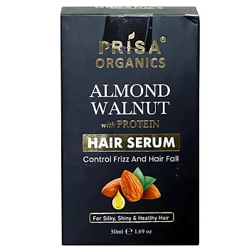 Prisa Organics Almond Walnut Hair Serum (50ml)