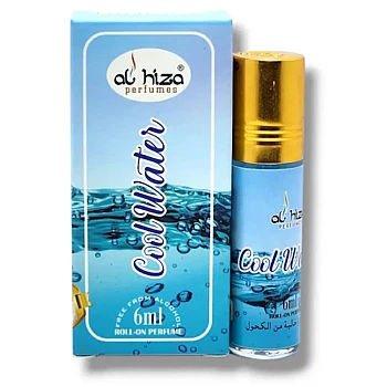 Al Hiza Perfumes Cool Water Roll-On Perfume (6ml)