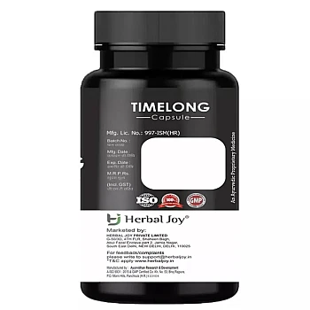 HerbalJoy Timelong Capsules For Men (60cap)