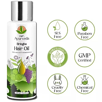 HIM Ayurveda Bringha Hair Oil (100ml)