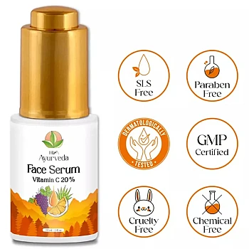 HIM Ayurveda Face Serum Vitamin C 20% (30ml)
