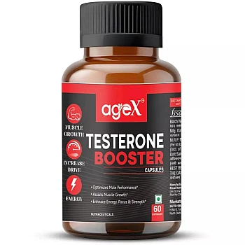 Agex Testosterone Booster for Men Capsules (60cap)