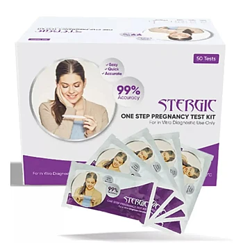 Stergic One Step Pregnancy Test Kit (5pcs)