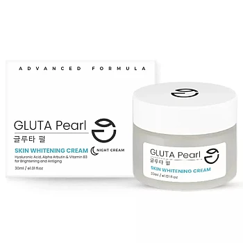 Gluta Pearl Skin Whitening Night Cream (25g)