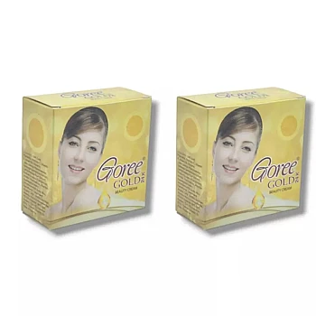 Goree Gold 24K Beauty Cream (17g, Pack of 2)