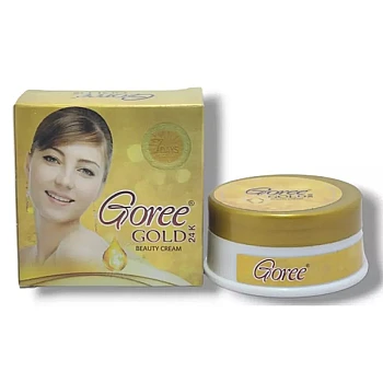 Goree Gold 24K Beauty Cream (17g, Pack of 3)