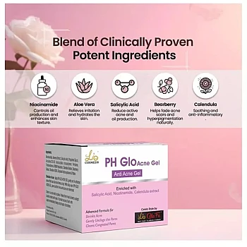 Lio Cosmeds Ph Glo Anti Acne Gel (50g)