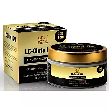 Lio Cosmeds Lc Gluta N 24K Luxury Night Cream (50g)