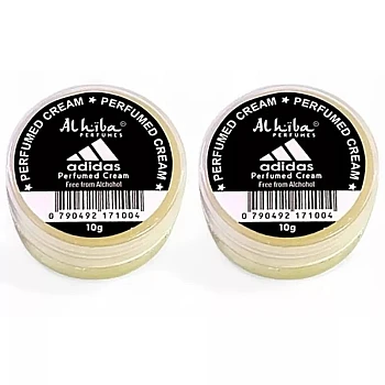 Al Hiba Adidas Perfumed Body Cream (10g, Pack of 2)