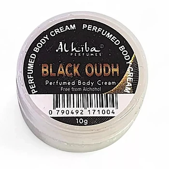 Al Hiba Black Oudh Perfumed Body Cream (10g)
