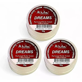 Al Hiba Dreams Perfumed Body Cream (10g, Pack of 3)