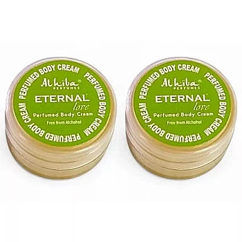 Al Hiba Eternal Love Perfumed Body Cream (10g, Pack of 2)