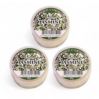 Al Hiba Jasmine Perfumed Body Cream (10g, Pack of 3)