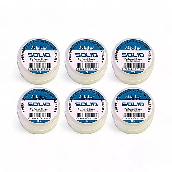 Al Hiba Solid Perfumed Body Cream (10g, Pack of 6)