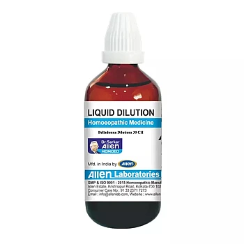 Allen Labs Belladonna 30 CH (30ml)