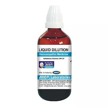 Allen Labs Belladonna 200 CH (30ml)