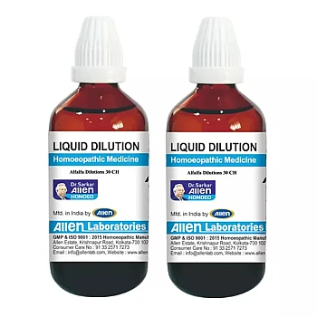 Allen Labs Alfalfa 30 CH (30ml, Pack of 2)