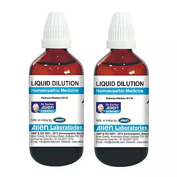 Allen Labs Damiana 30 CH (30ml, Pack of 2)