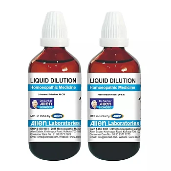 Allen Labs Jaborandi 30 CH (30ml, Pack of 2)
