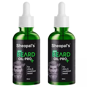 Sheopals Beard Oil Pro+ (50ml, Pack of 2)