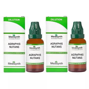 Medisynth Agraphis Nutans 30 CH (30ml, Pack of 2)