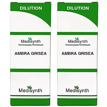 Medisynth Ambra Grisea 1M (1000 CH) (30ml, Pack of 2)