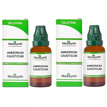 Medisynth Ammonium Causticum 1M (1000 CH) (30ml, Pack of 2)