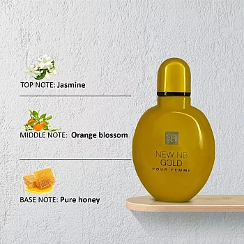 New NB Gold Pour Femme Perfume For Women (125ml)
